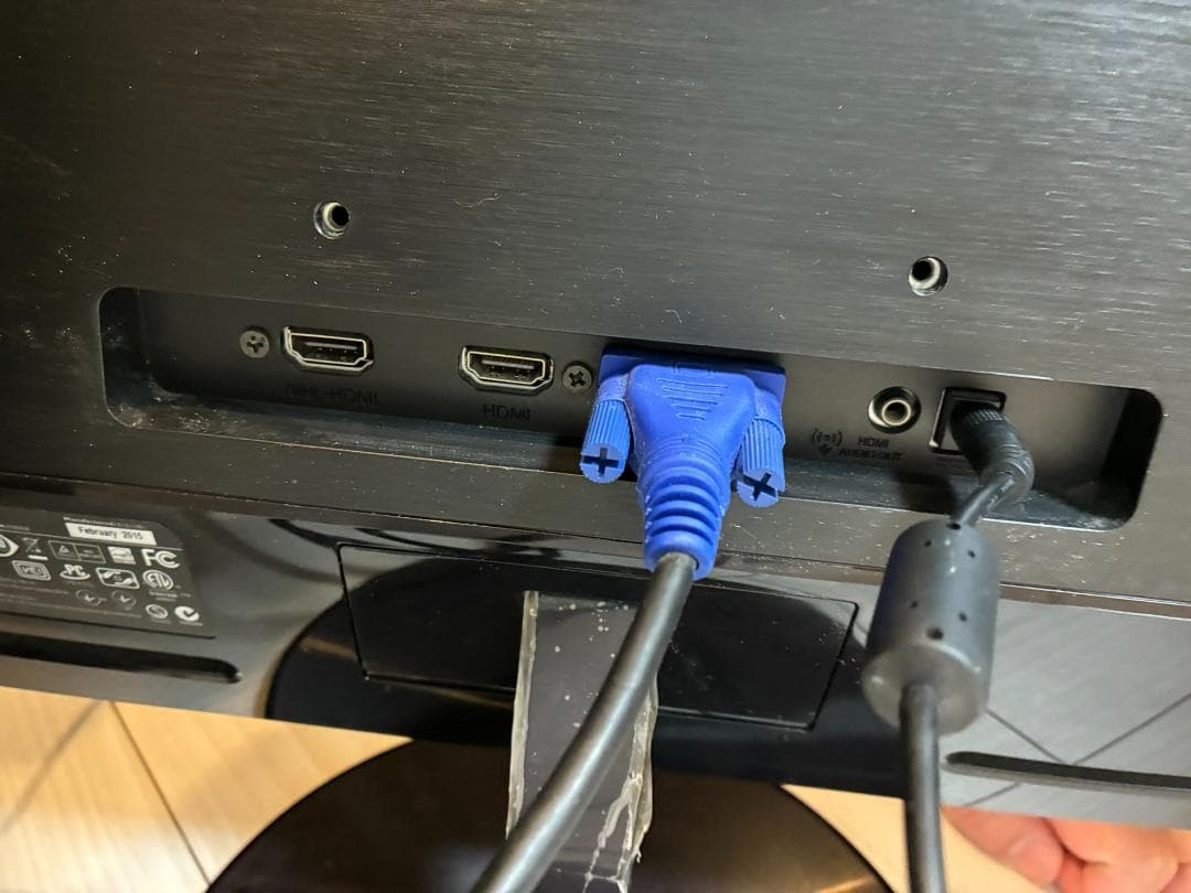 PHILIPS 21.5インチモニター2台！