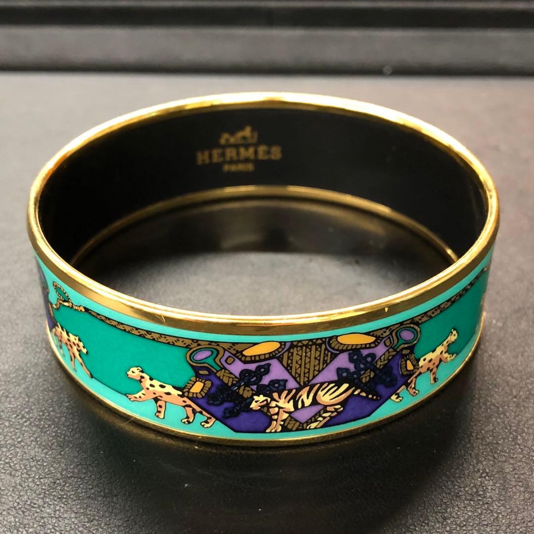 エルメス エマイユGM 七宝焼 ブレスレット