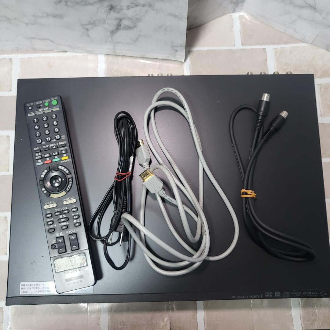 大容量SONY BDZ-RX100 1TB 2番組録画 清掃済 付属品 リモコン