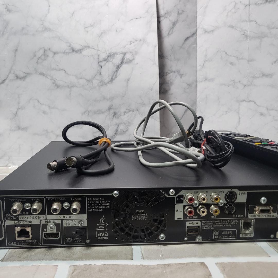 大容量SONY BDZ-RX100 1TB 2番組録画 清掃済 付属品 リモコン