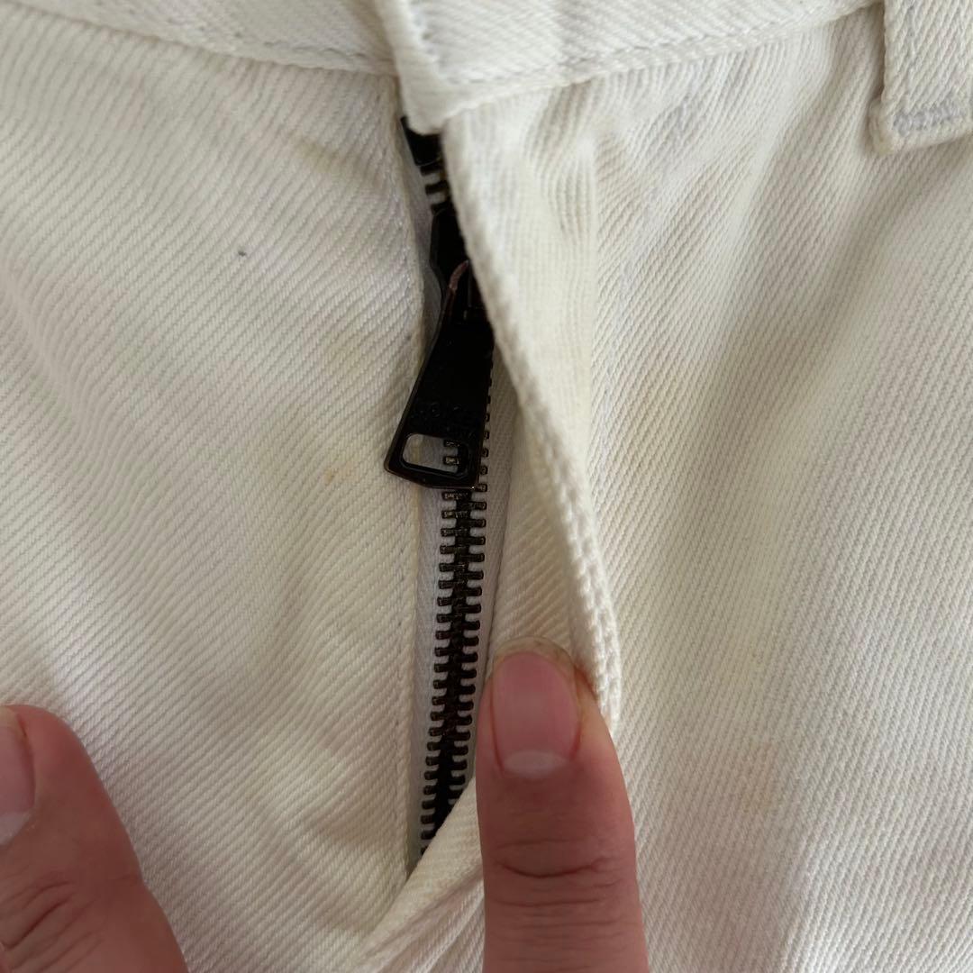 Dolce & Gabbana イタリア製 ストレートデニム ホワイト　46