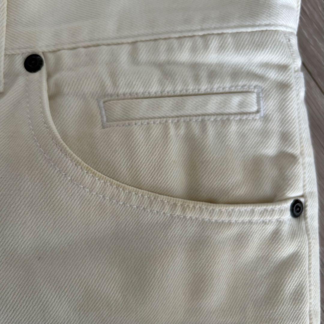 Dolce & Gabbana イタリア製 ストレートデニム ホワイト　46