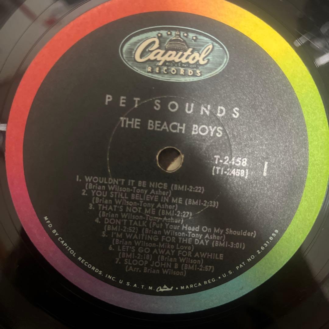 PROMO MONO Beach Boys Pet Sounds USオリジナル
