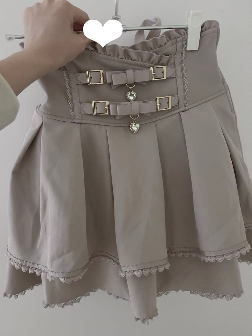 ♡ LIZLISA2連ベルトスカパン