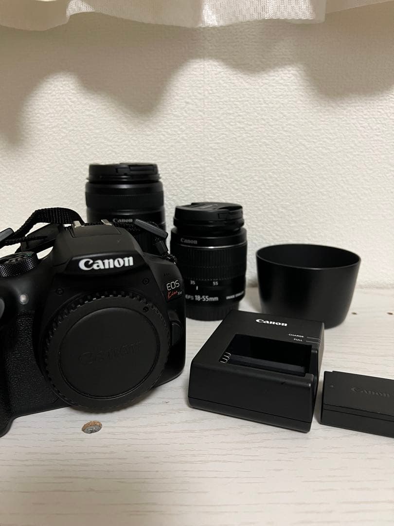 Canon EOS Kiss X80 ダブルレンズセット 動作確認済