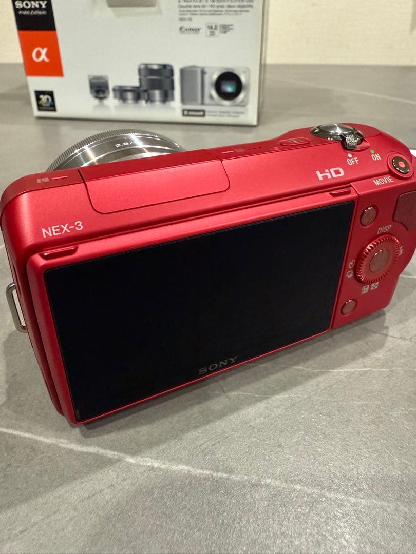 週末限定価格【美品】SONY α NEX-3D ダブルレンズキット ミラーレス