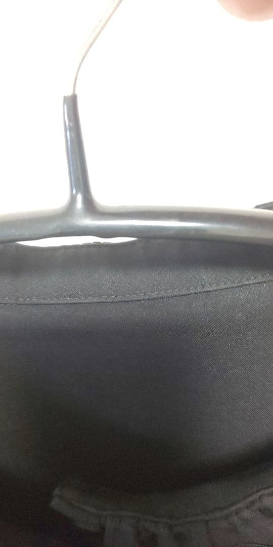 ロージーモンスター　ルミエールブラウス　フリルカラー ブラック FREE