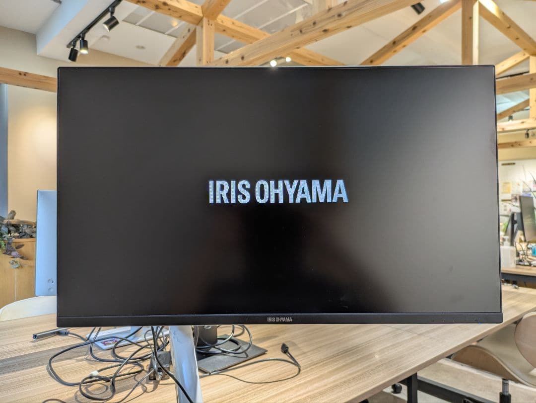 IRIS OHYAMA 27インチディスプレイモニター　BLD-271F-B