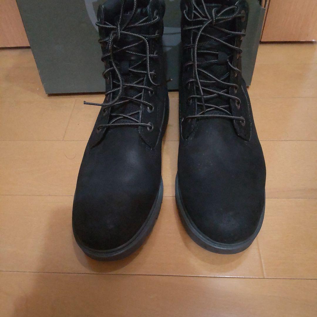 【ケア済・値下げ可】Timberland ブラック ワークブーツ