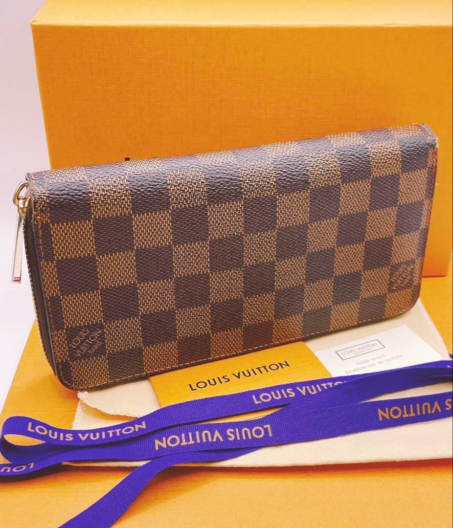 【美品】LOUIS VUITTON ダミエ　ジッピーウォレット☆ 最新モデルです