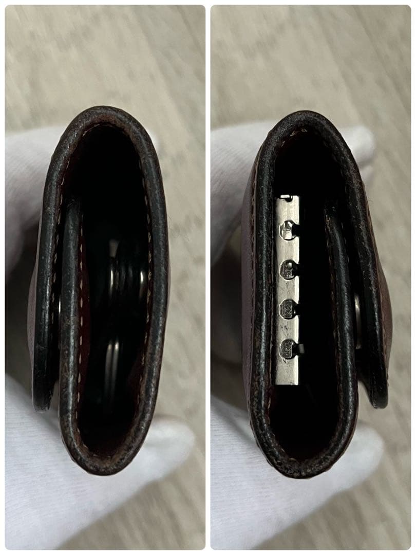 ワイルドスワンズCLIPPER2 キーケース　バーガンディ レザー