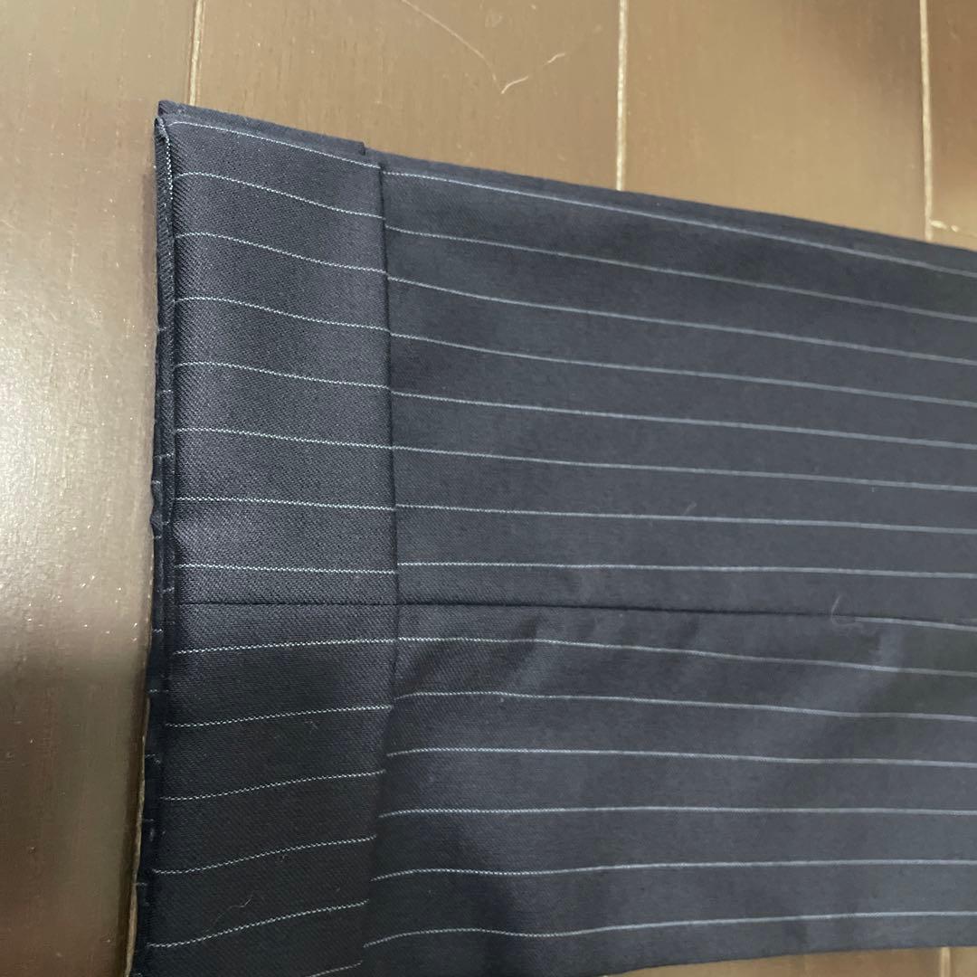 Maikii【美品】麻布テーラー オーダーメイドスーツ ネイビー