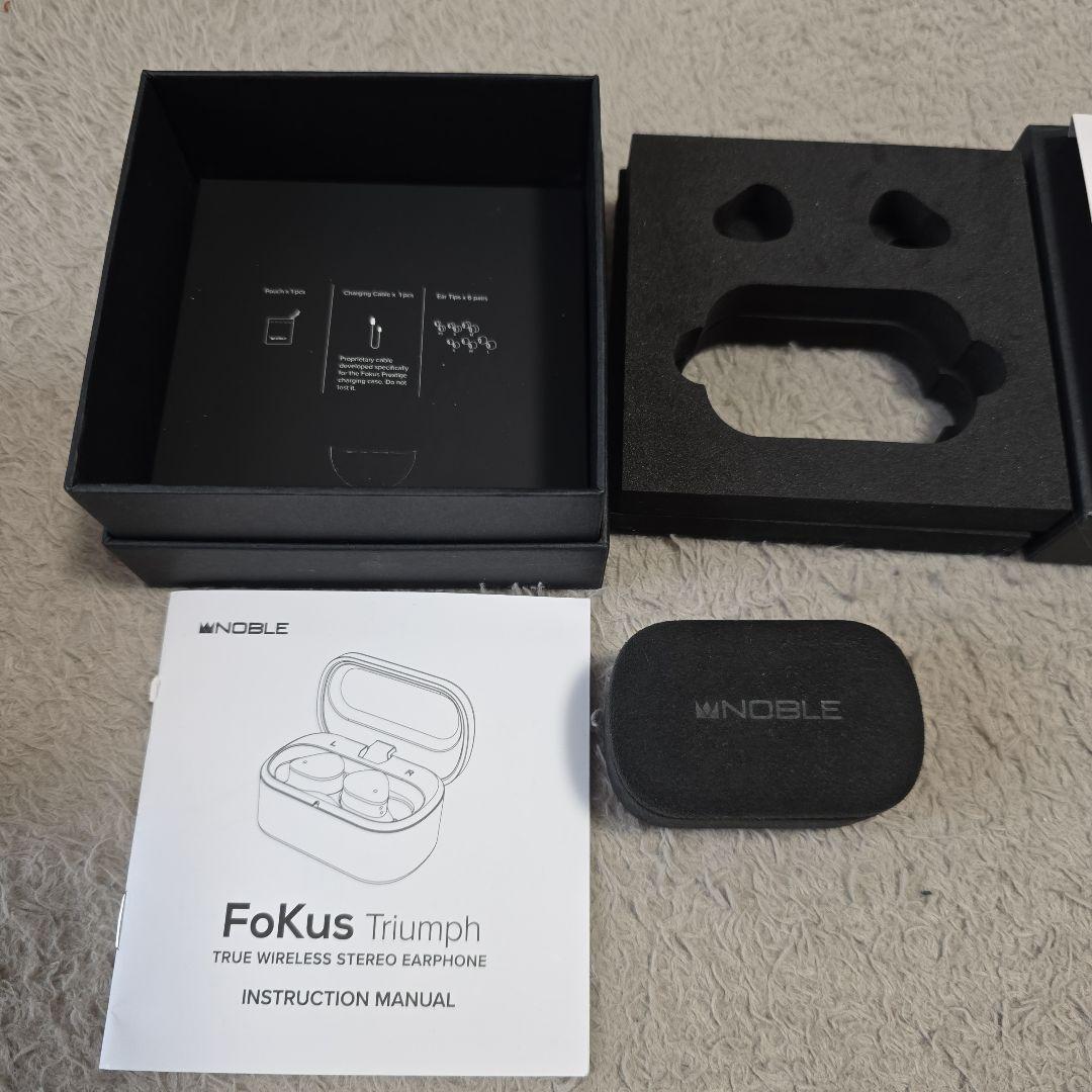 Noble Audio FoKus TRIUMPH ワイヤレスイヤホン
