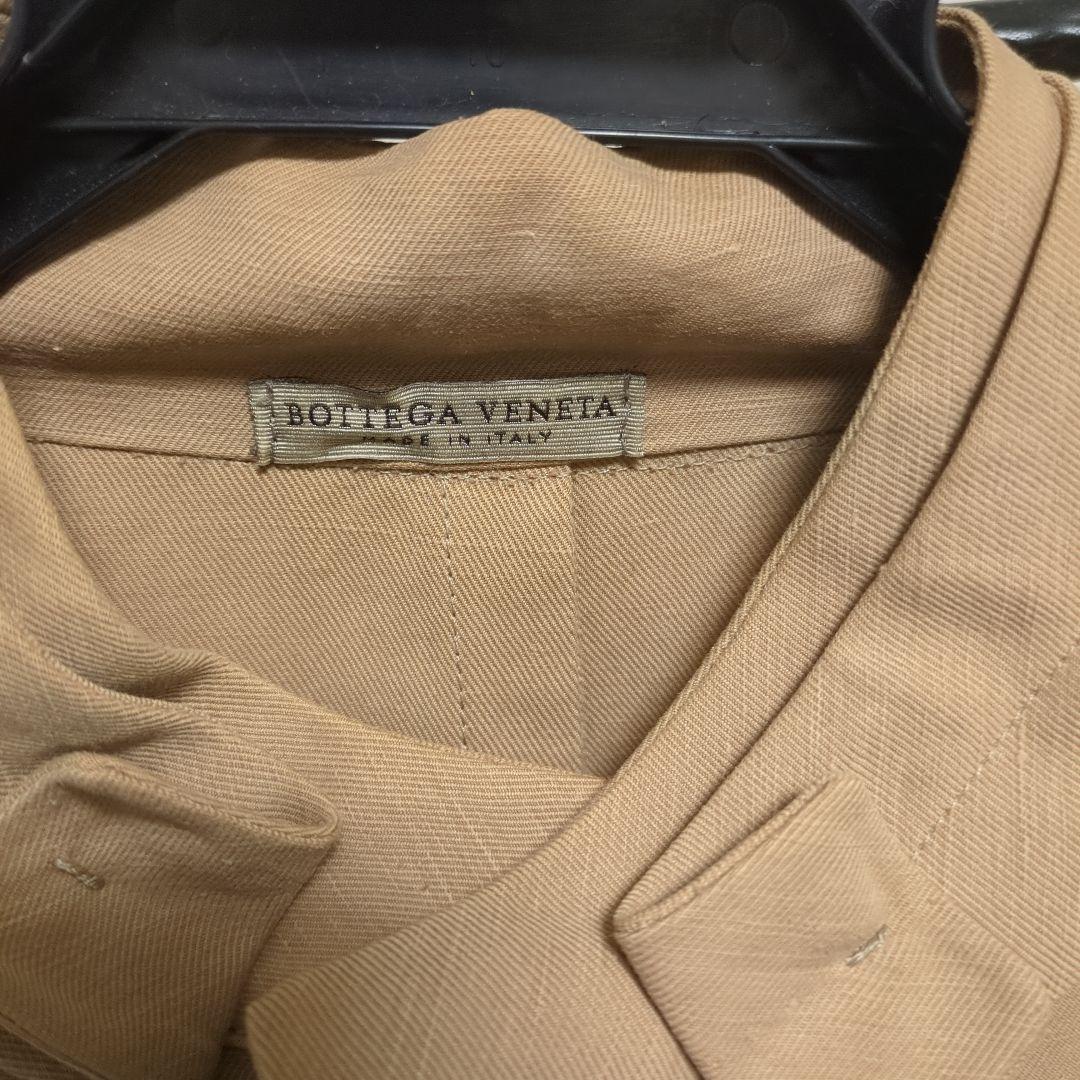 ボッテガヴェネタ ノーカラージャケット　50　クリーニング済