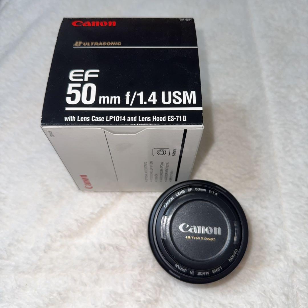 Canon キャノン EF 50mm F1.4 USM 単焦点レンズ