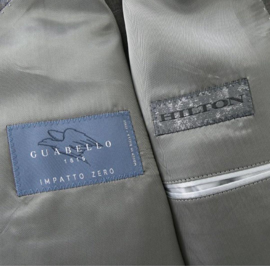 新品 ヒルトン 春夏 GUABELLO 撥水 トロピカル スーツ A5