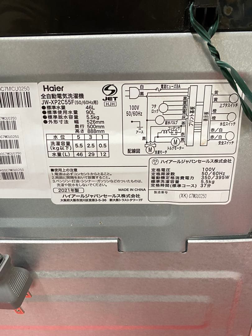 一人暮らしい3点セット