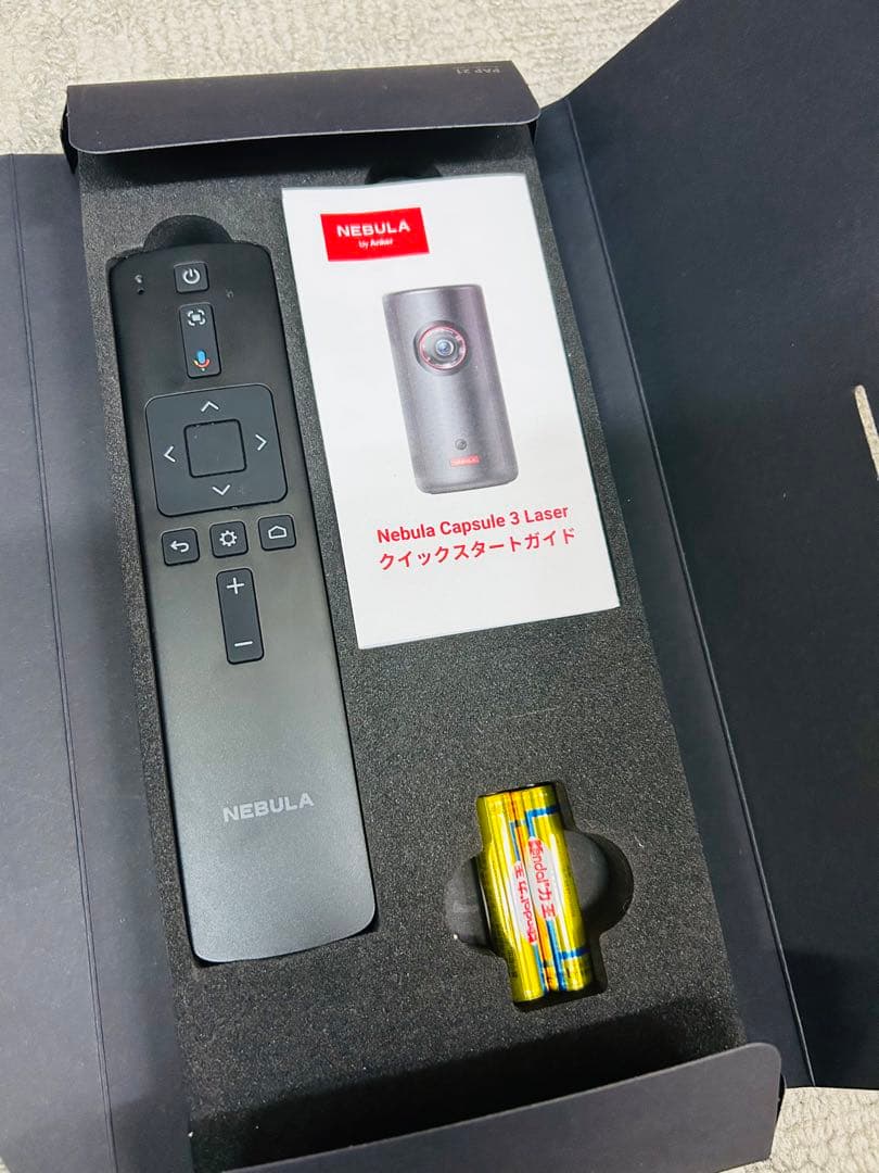 プロジェクター Anker Nebula Capsule 3 laser