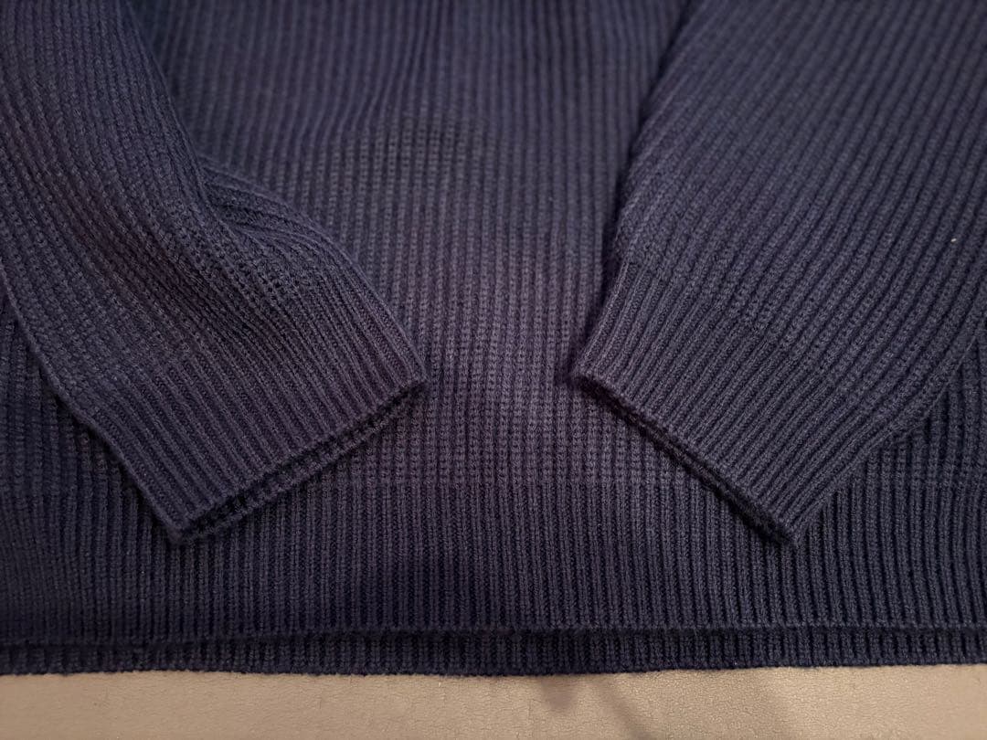 トップス Small Box Polo Sweater NAVY M