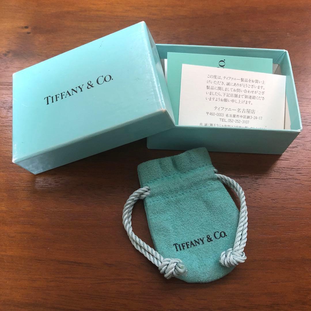 ティファニー　カフス　シグネチャー　コンビ　シルバー　ゴールド