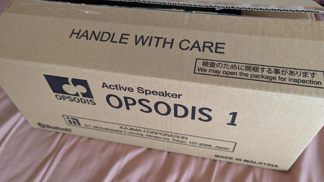 鹿島建設　OPSODIS1　スピーカー