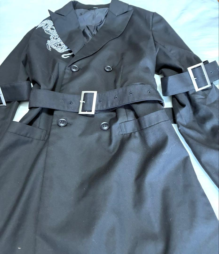 美品　gibous belt snake jacket L