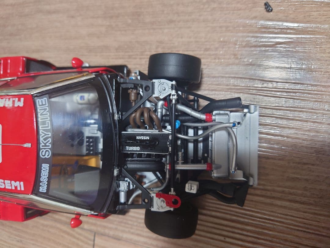 d*7様 トミカ　エブロ1/24スカイラインRSスーパーシルエットジャンク品