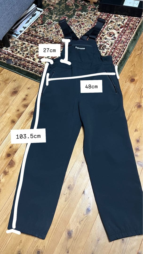 【極美品】supreme オーバーオール　sサイズ　シュプリーム