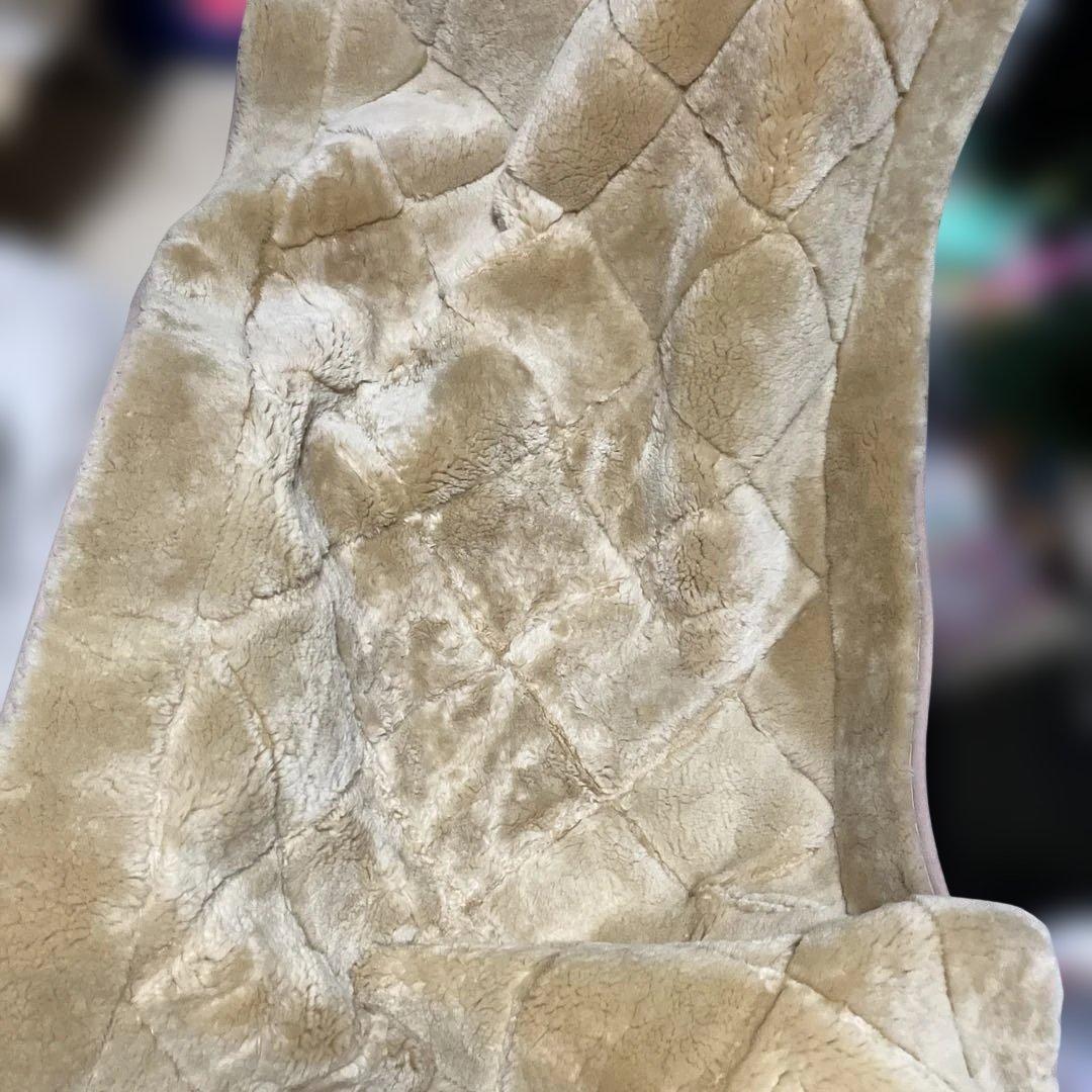 京都西川ムートンシーツ　100✖️210cm