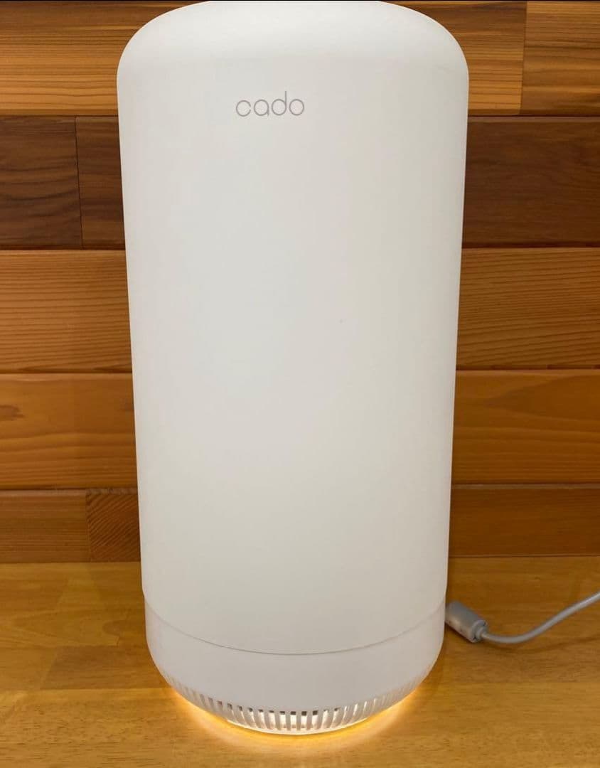 cado SAP-002 空気清浄機 ホワイト 除菌　消臭　002　カドー