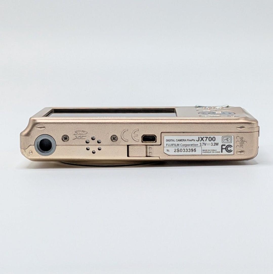 【美品】FUJIFILM FinePix JX700 ピンクゴールド