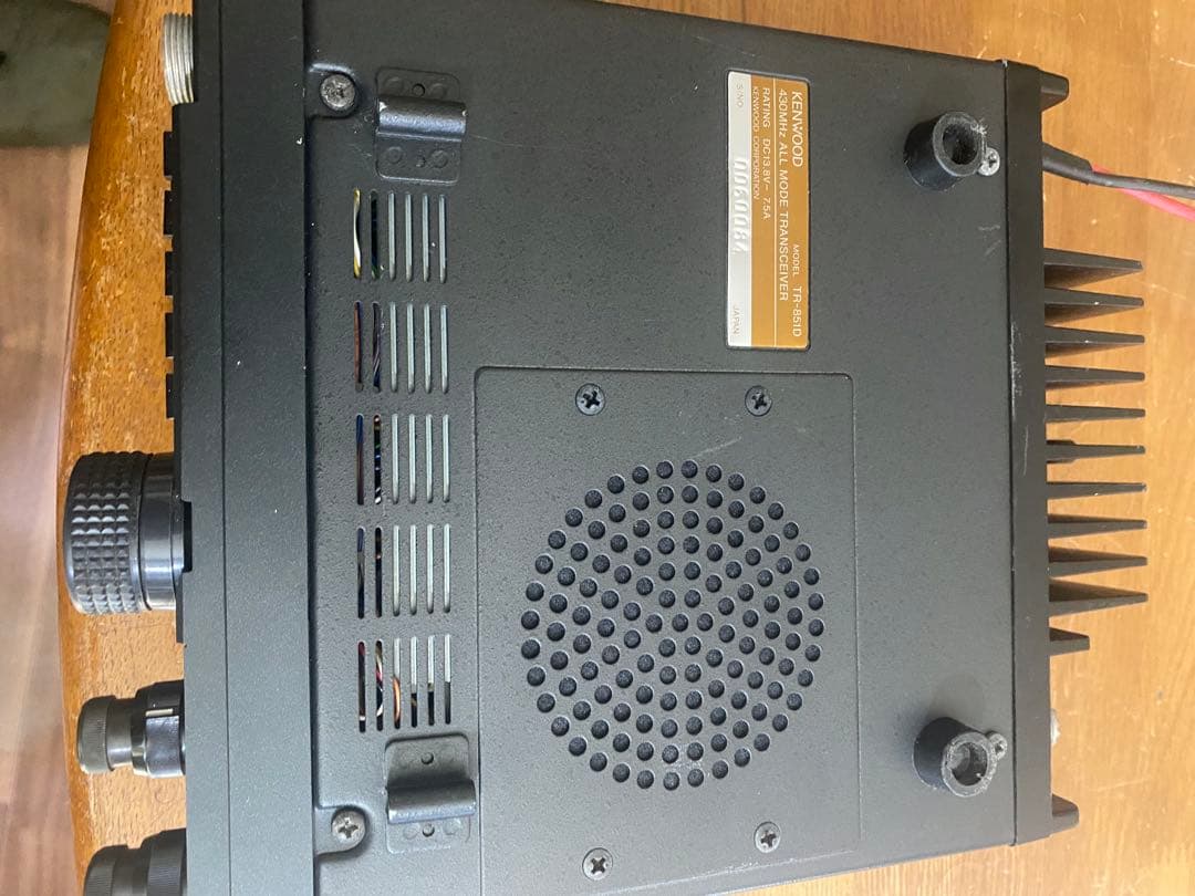 【点検整備済】kenwood TR-851D 430MHz オールモードTR