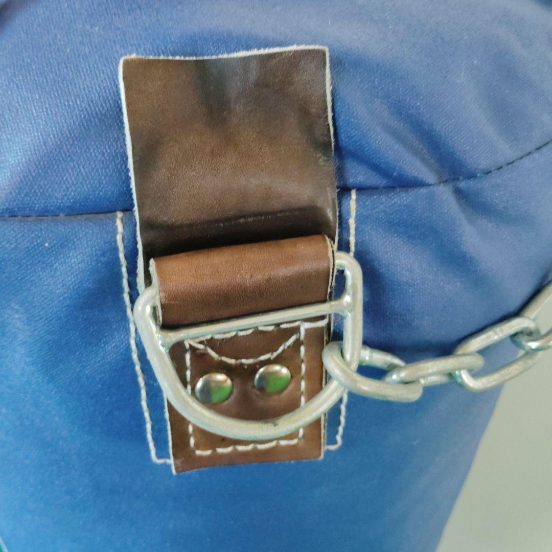 winning　ウィニング製 青いサンドバッグ チェーン付き