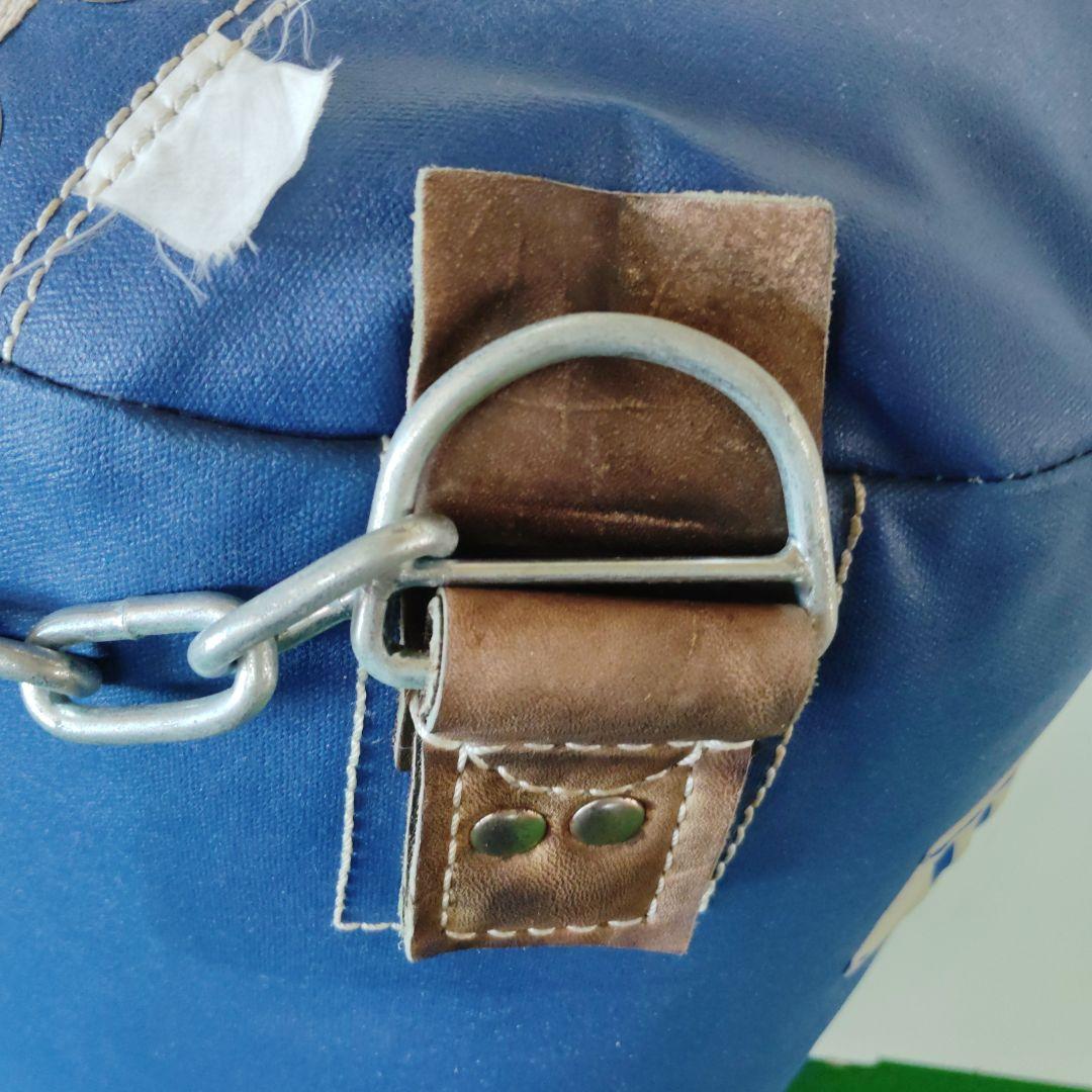 winning　ウィニング製 青いサンドバッグ チェーン付き