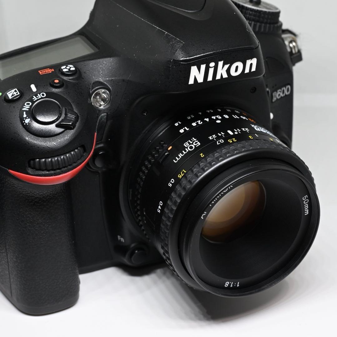 Nikon AF NIKKOR 50mm f1.8 単焦点レンズ Fマウント