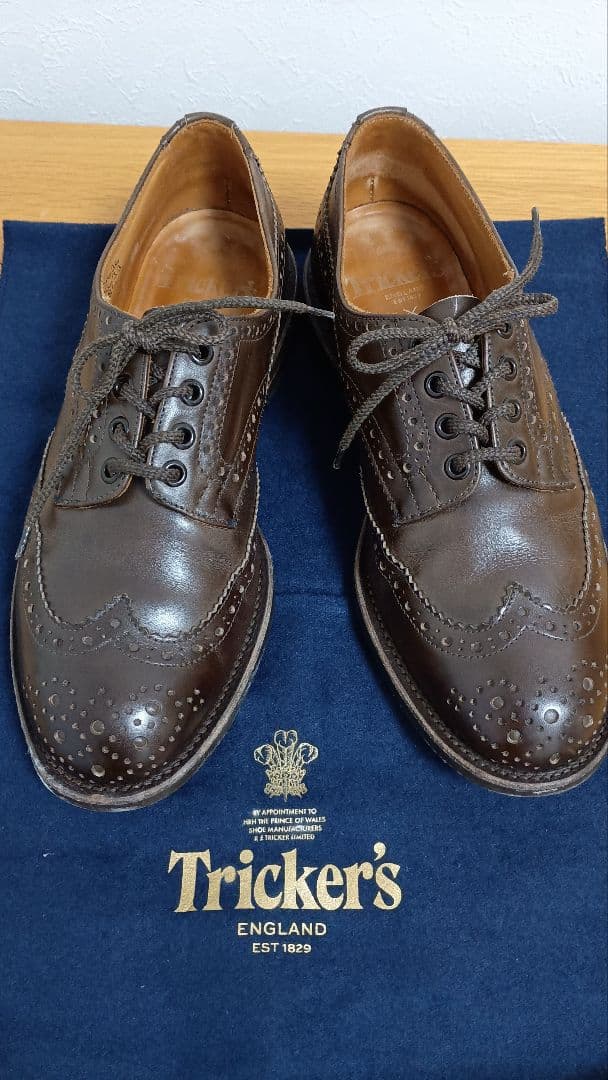 トリッカーズ バートン Tricker's BOURTON UK8.5 箱付