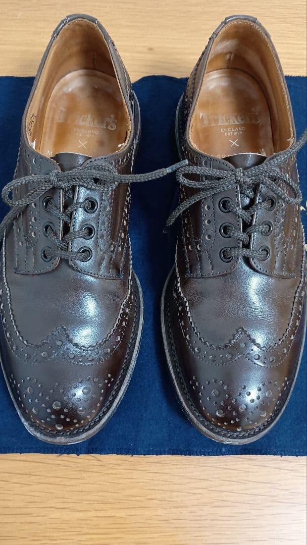 トリッカーズ バートン Tricker's BOURTON UK8.5 箱付