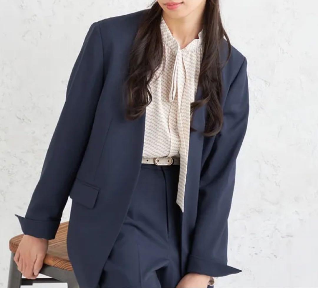 うさこ 　LES MUES 洗濯可 ストレッチスーツOggiコラボ