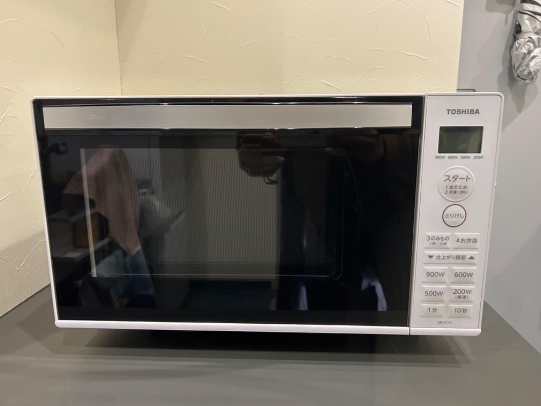 TOSHIBA 東芝単機能レンジ 2023年製 17L　ERーS17Y