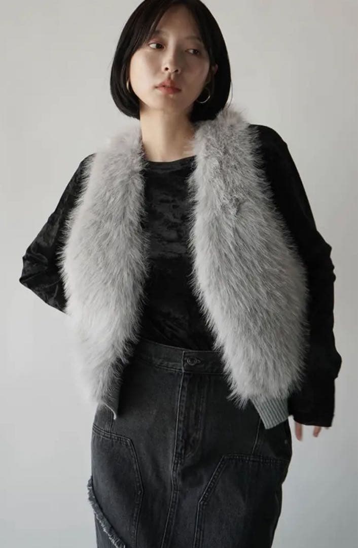 【新品未使用】RADIATE ファードッキングニットベスト（ライトグレー）