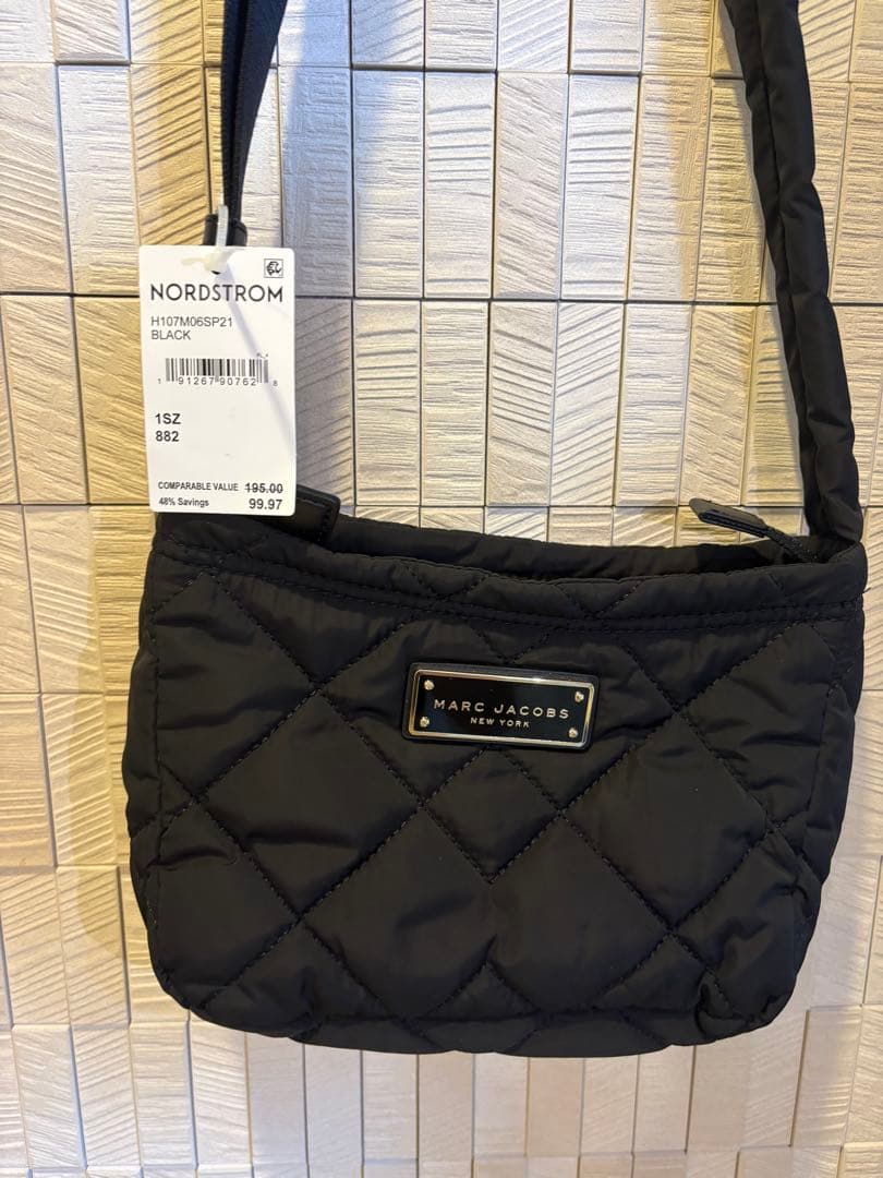 【★フ_ラミンゴ★ 】MARCJACOBSキルティングナイロンバッグ