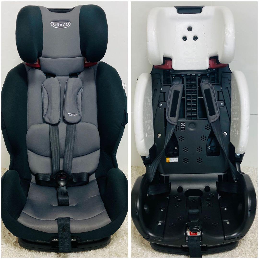 【良品】グレコ　チャイルドシート　ジュニアシート　ジーロック　ISOFIX