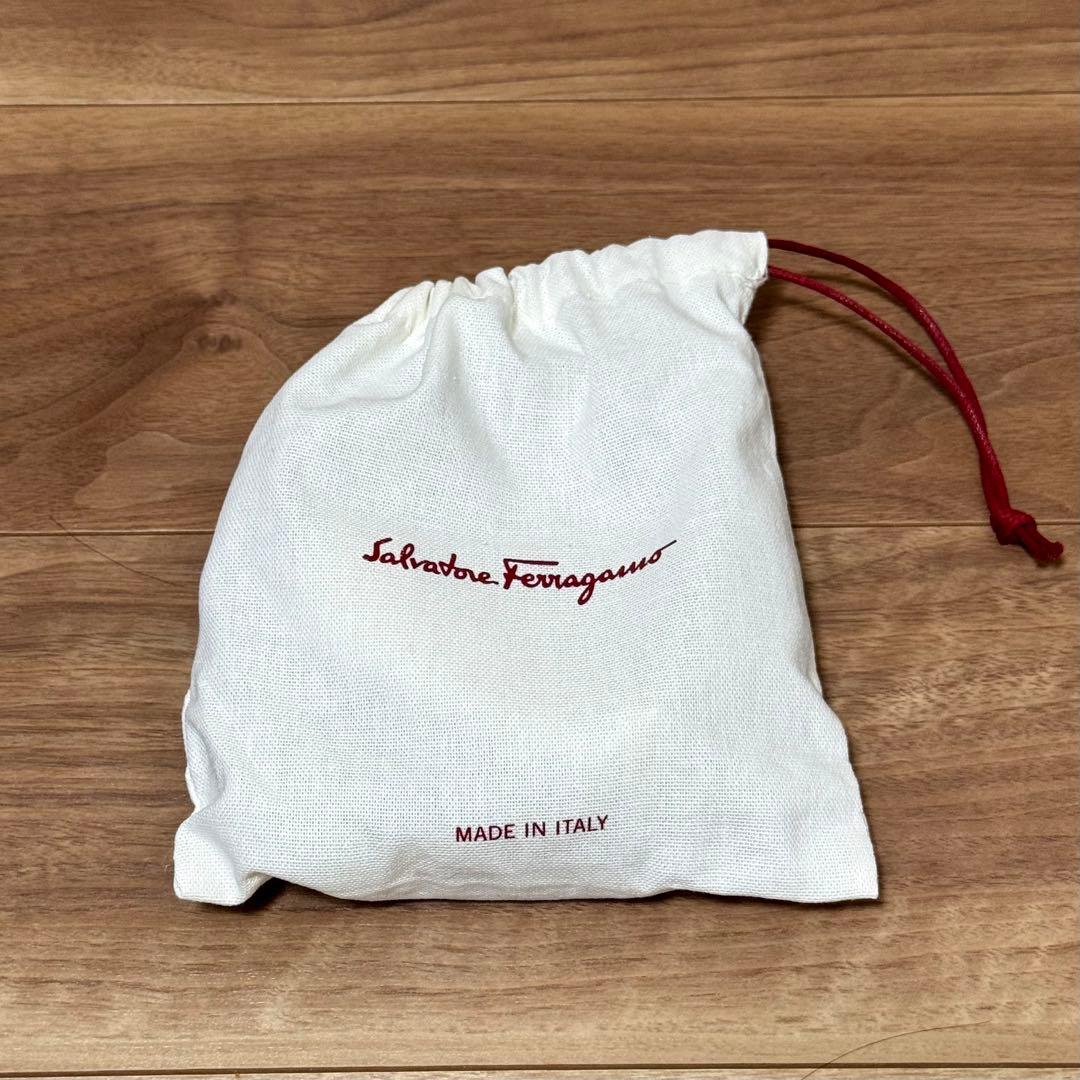 美品 Salvatore Ferragamo ガンチーニベルト キャメル