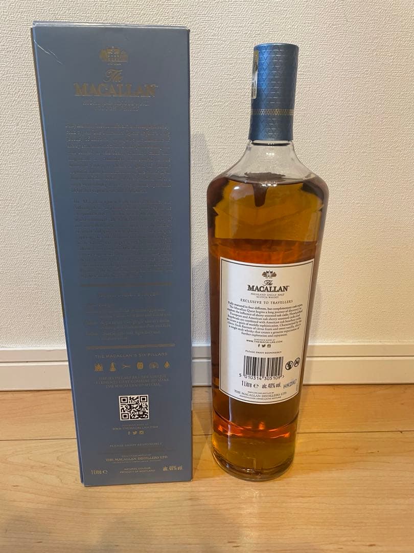 ウイスキー The Macallan Quest 1000ml 40%