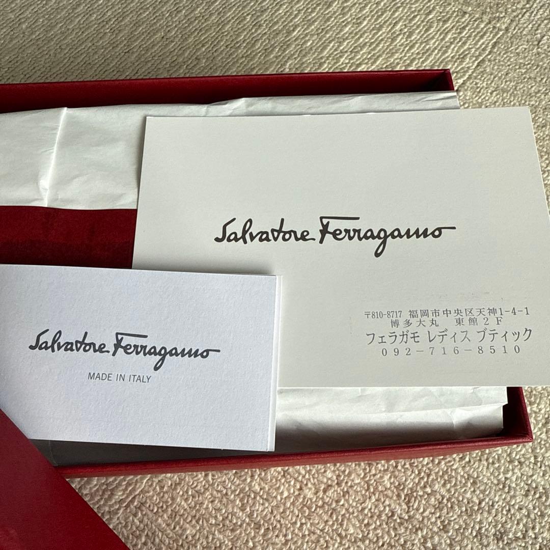 Salvatore Ferragamo デニム フラットシューズ