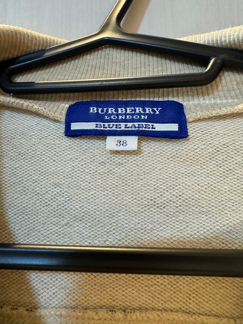 BURBERRY　バーバリー チェック柄 パーカー ベージュ