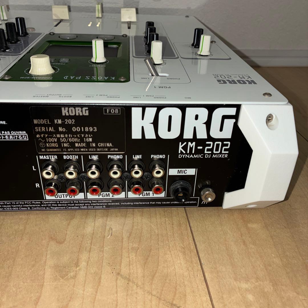 希少動作品！　KORG KM２０２　DJミキサー　KAOSS PAD