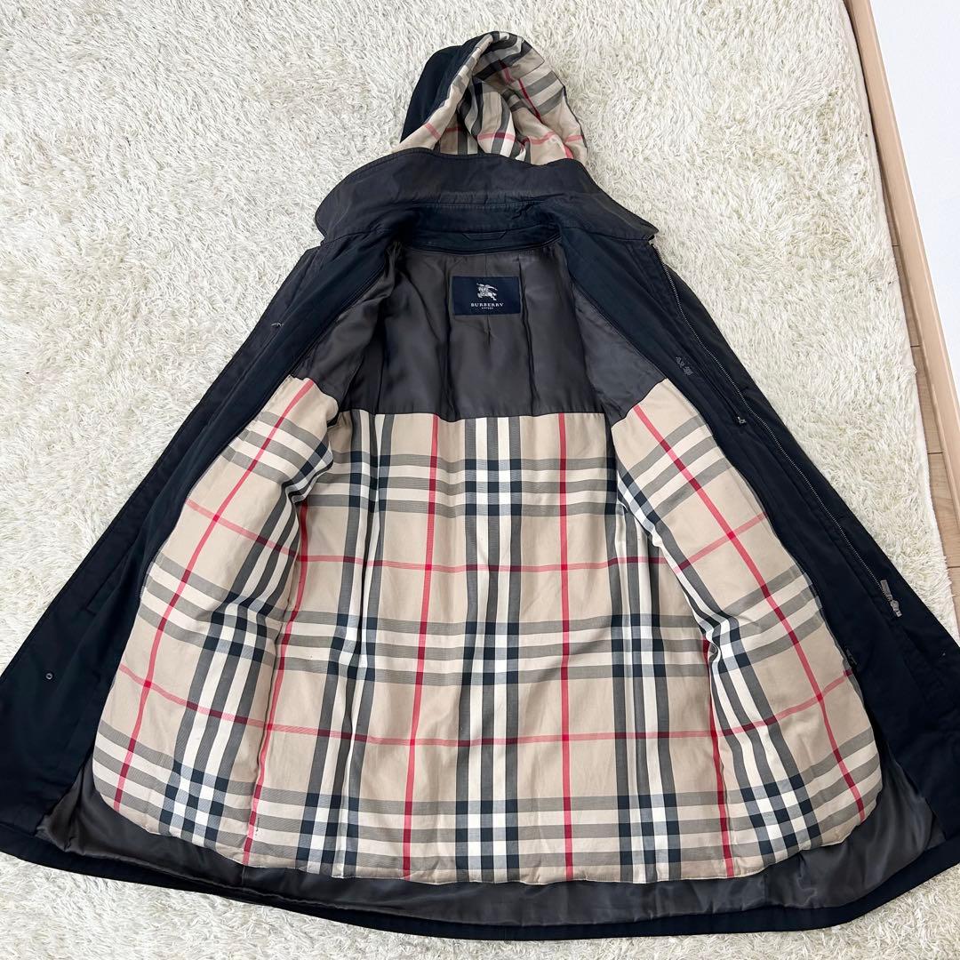 希少✨ バーバリー XL ダウンライナー コート ロング 3way ノバチェック