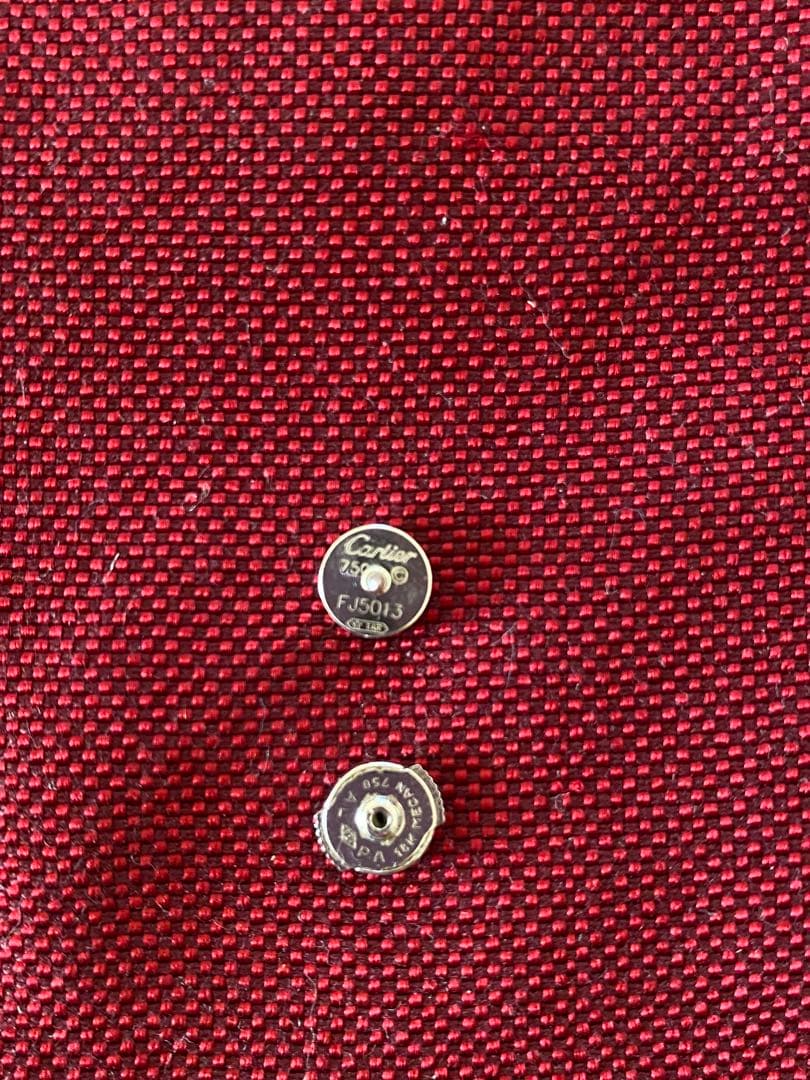 Cartier カルティエピアス(片耳用) 専用ケース付き