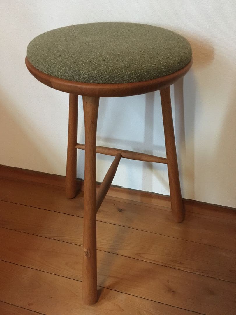 ＊専用＊ 国産 希少 ボウスツール ハイスツール オーク カウンター 北欧 中古